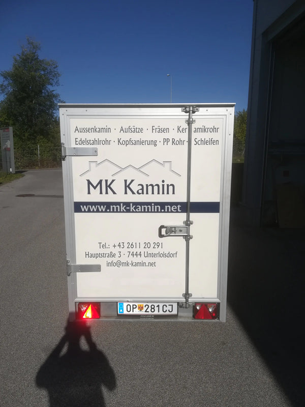 Anfahrt und Aufbau - www.mk-kamin-selbermacher.at